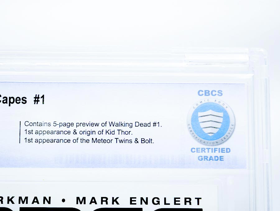 Capes #1 Cover B CBCS 9.4