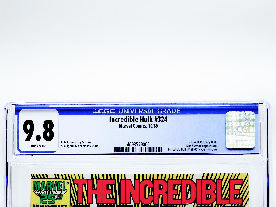 Incredible Hulk #324 Cover B CGC 9.8
