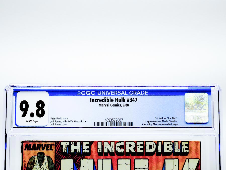 Incredible Hulk #347 Cover C CGC 9.8