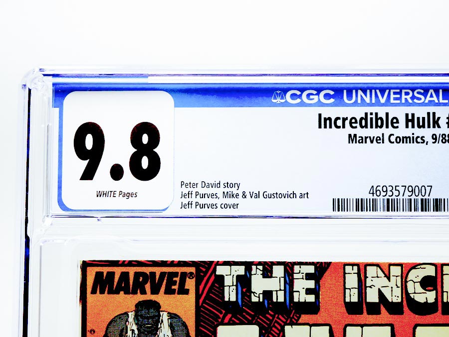 Incredible Hulk #347 Cover C CGC 9.8