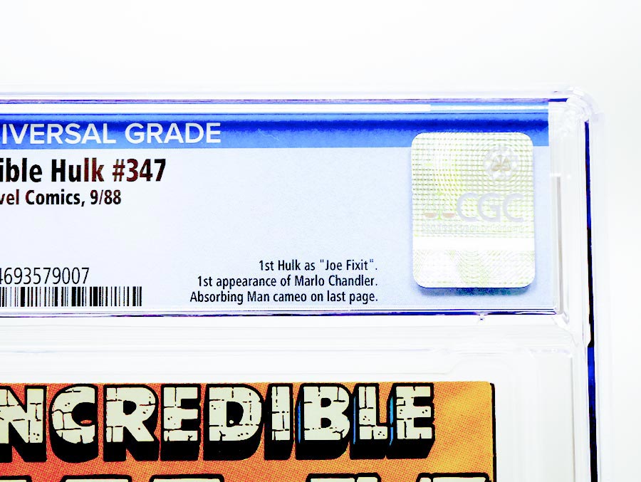 Incredible Hulk #347 Cover C CGC 9.8