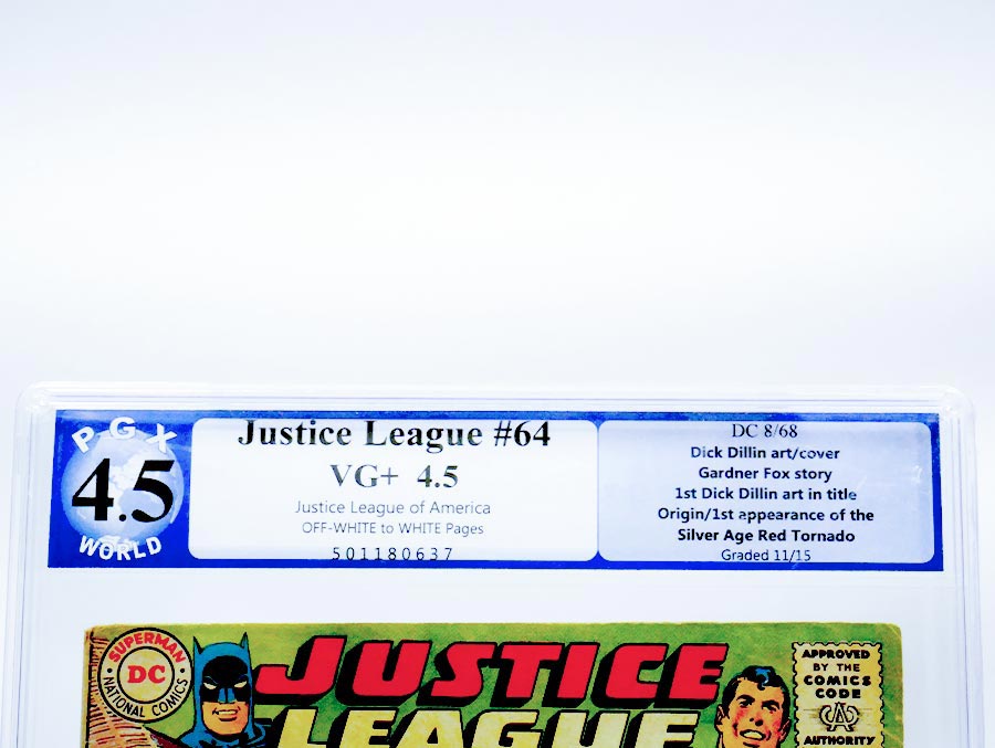 Justice League Of America #64 Cover B PGX 4.5