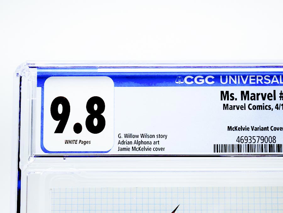 Ms Marvel Vol 3 #1 Cover L Variant Design Cover CGC 9.8