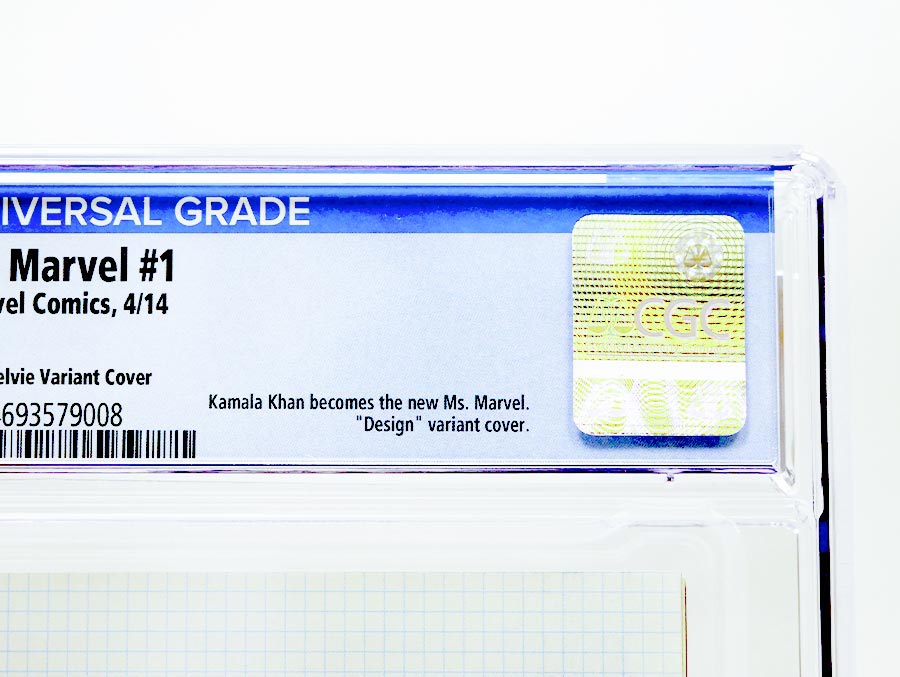 Ms Marvel Vol 3 #1 Cover L Variant Design Cover CGC 9.8