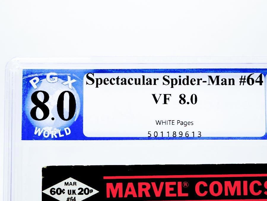 Spectacular Spider-Man #64 Cover C PGX 8.0