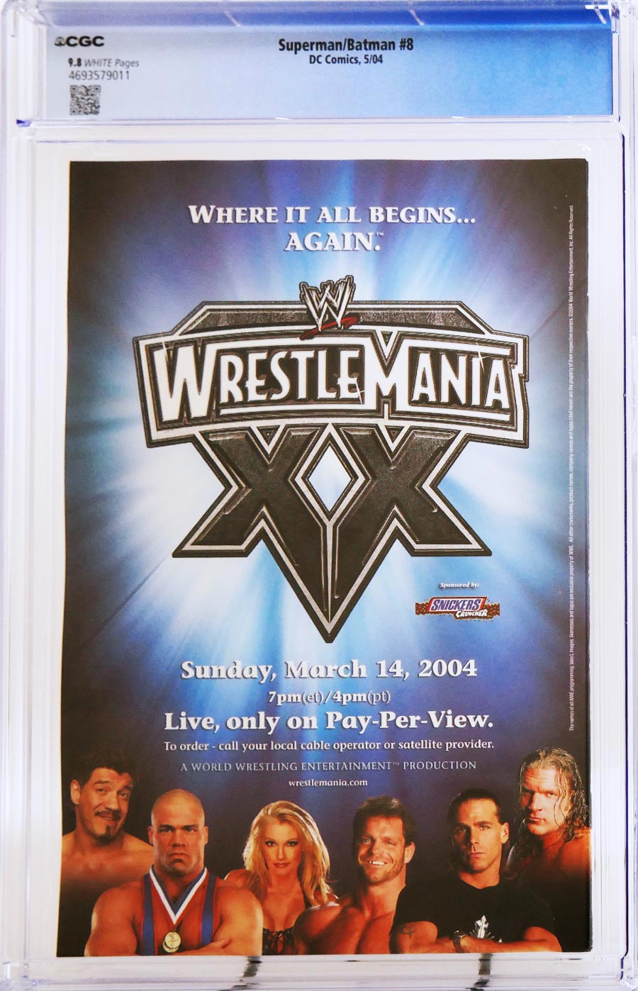 Superman Batman #8 Cover G 1st Ptg CGC 9.8