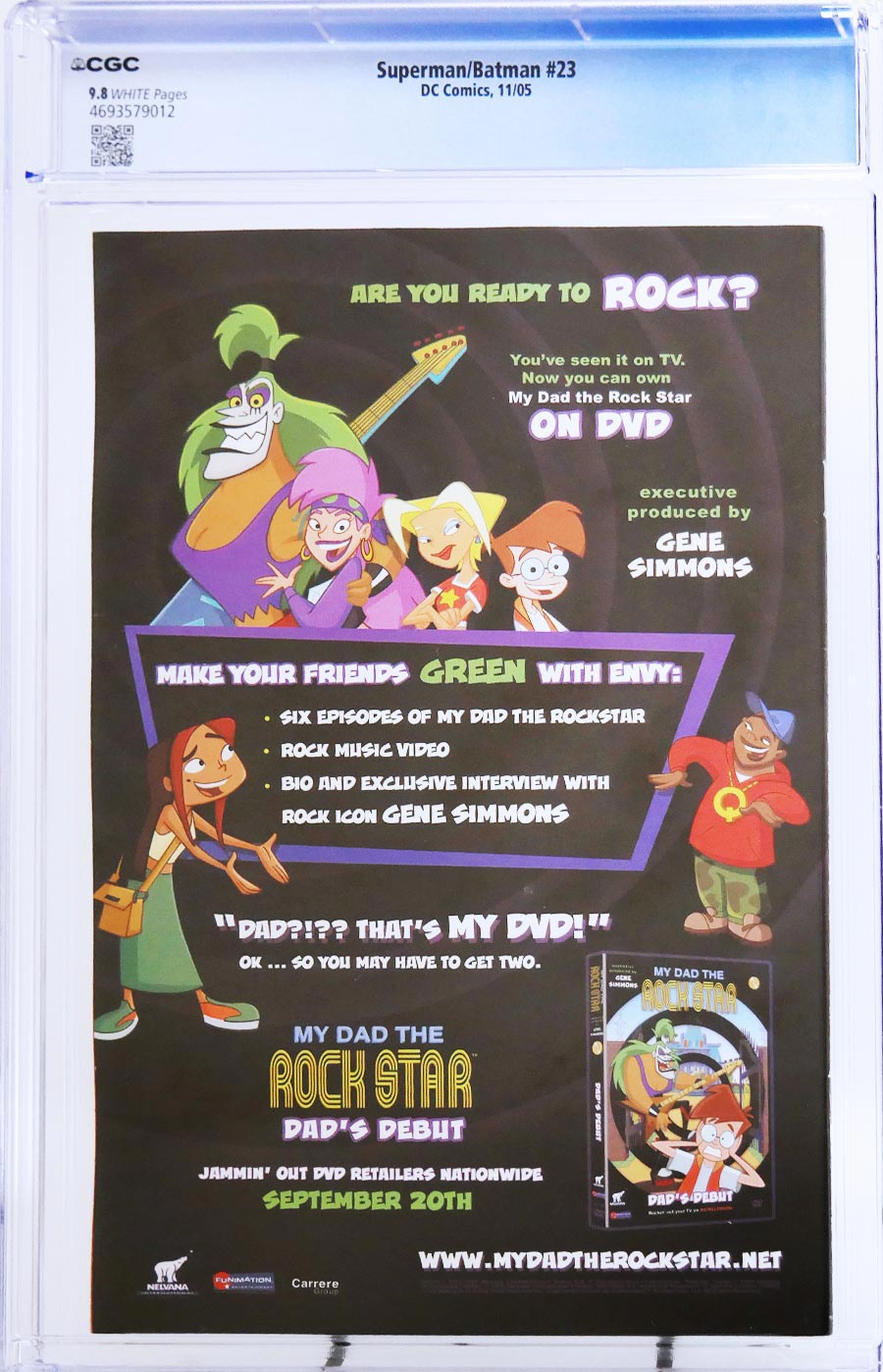 Superman Batman #23 Cover B CGC 9.8