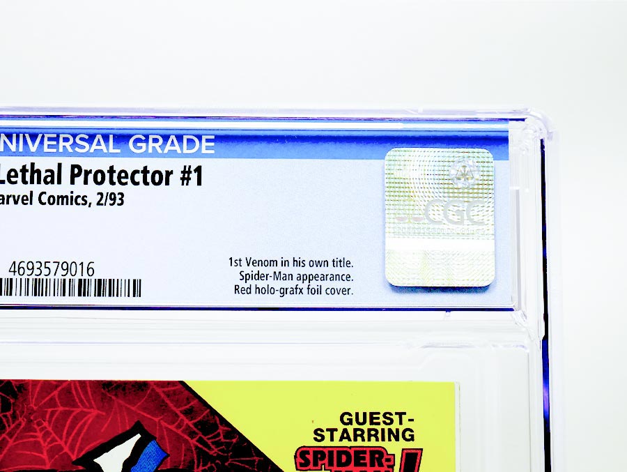 Venom Lethal Protector (1993) #1 Cover J Red Foil Variant Cover CGC 8.5