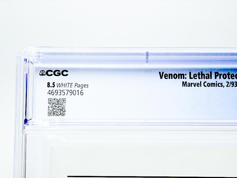 Venom Lethal Protector (1993) #1 Cover J Red Foil Variant Cover CGC 8.5