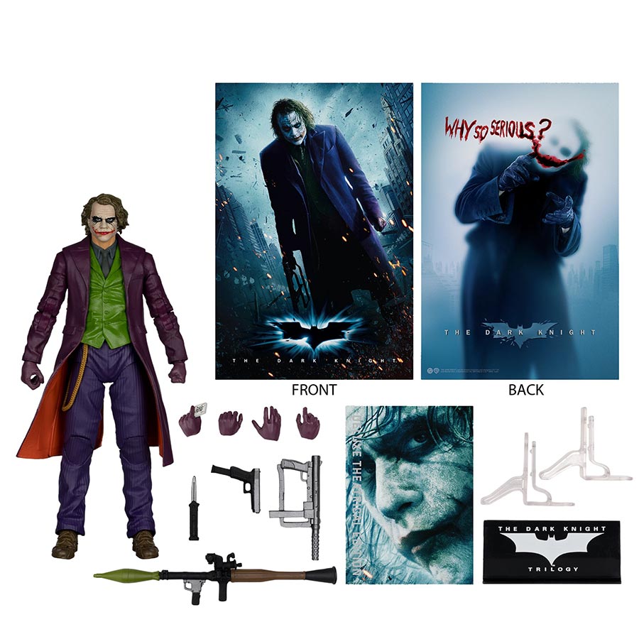 DC Multiverse Deluxe Theatrical Edition The Dark Knight The Joker 7-Inch Action Figure