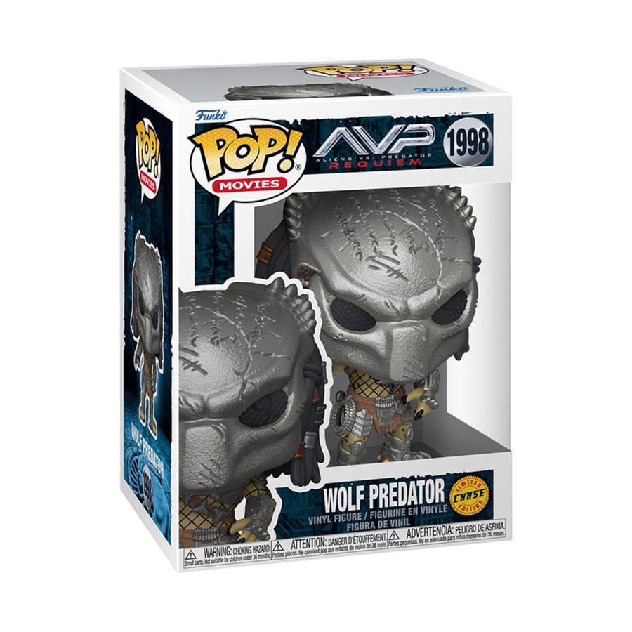 POP Movies Predator Wolf Predator Chase Vinyl Figure
