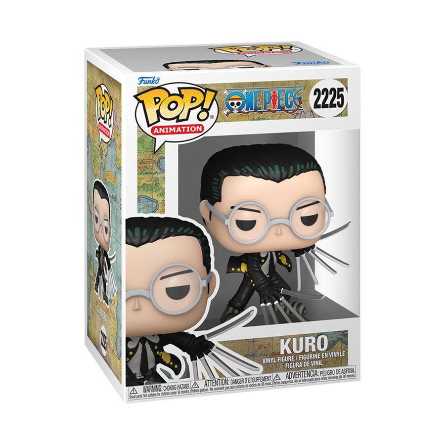 POP Animation One Piece Kuro Vinyl Figure