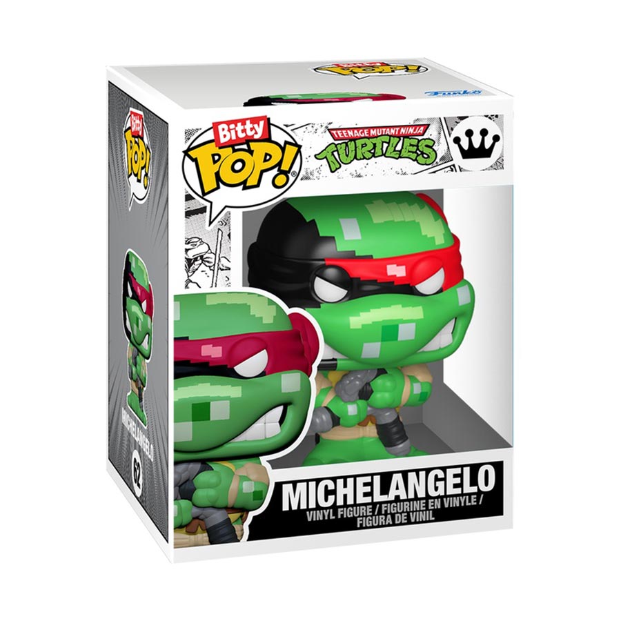 Bitty Arcade Teenage Mutant Ninja Turtles Vinyl Figure