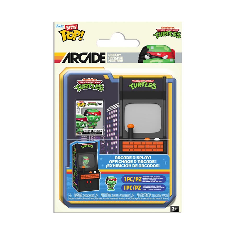 Bitty Arcade Teenage Mutant Ninja Turtles Vinyl Figure