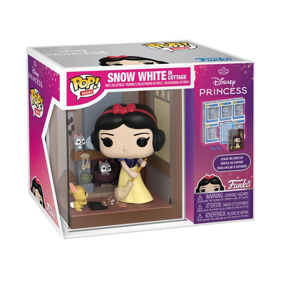 POP Nooks Snow White Snow White In Cottage Vinyl Figure