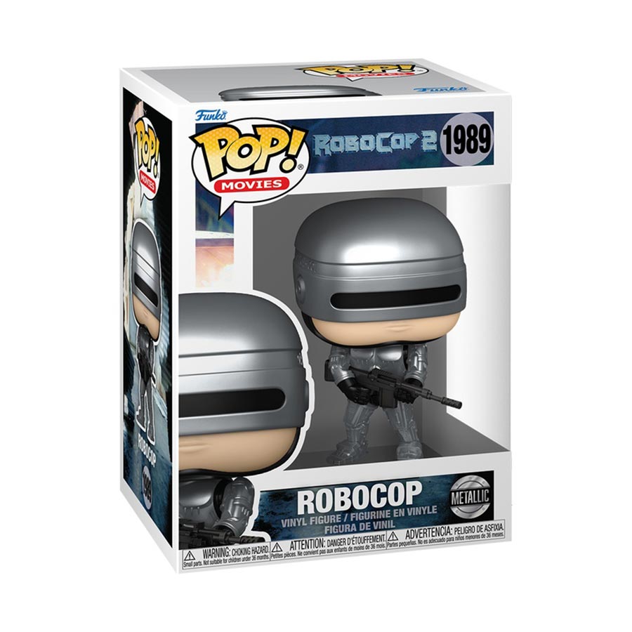 POP Movies Robocop S2 Robocop Metallic Vinyl Figure