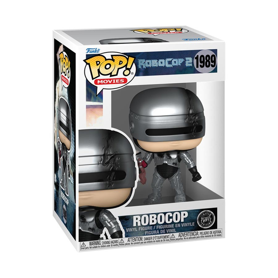 POP Movies Robocop S2 Robocop Metallic Chase Vinyl Figure