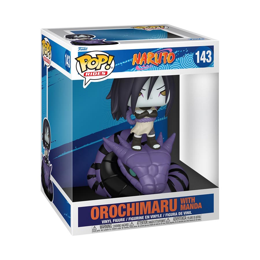 POP Rides Naruto Classic Orochi With Manda Vinyl Figure