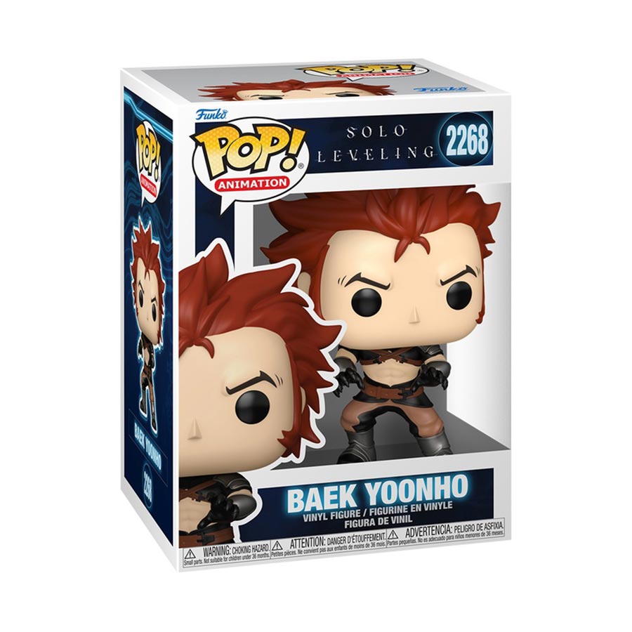POP Animation Solo Leveling Baek Yoonho Vinyl Figure