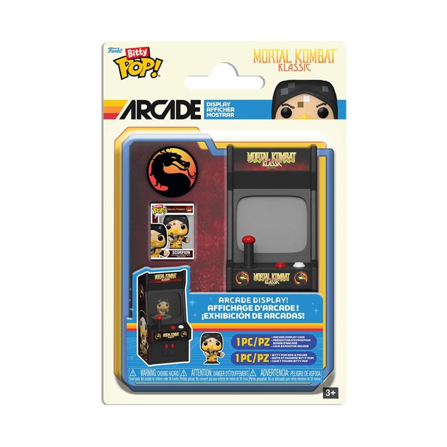 Bitty Arcade Mortal Kombat Klassic Vinyl Figure