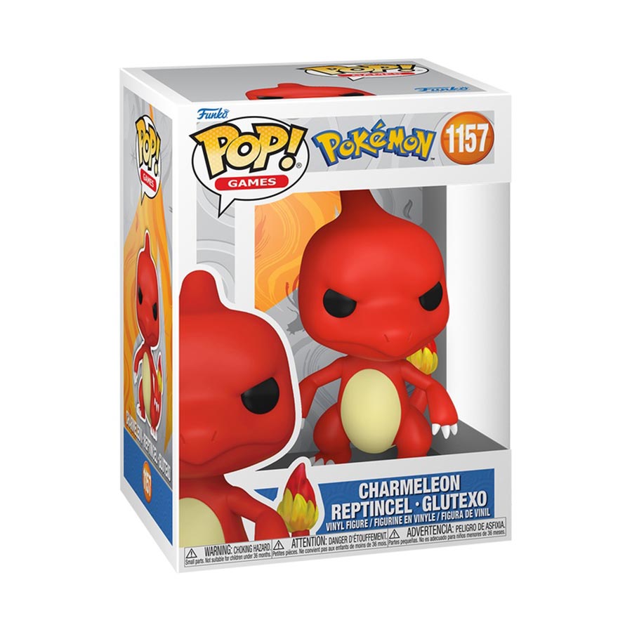 POP Games Pokemon Charmeleon Vinyl Figure