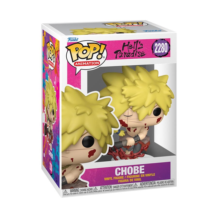 POP Animation Hells Paradise Chobe Vinyl Figure