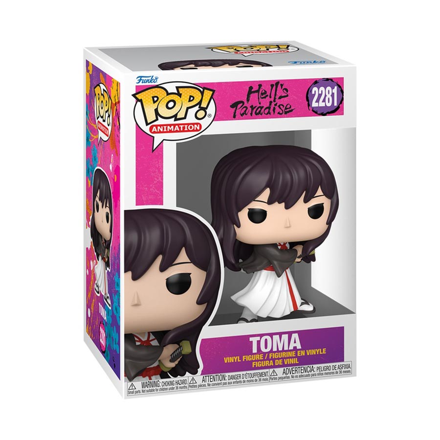 POP Animation Hells Paradise Toma Vinyl Figure