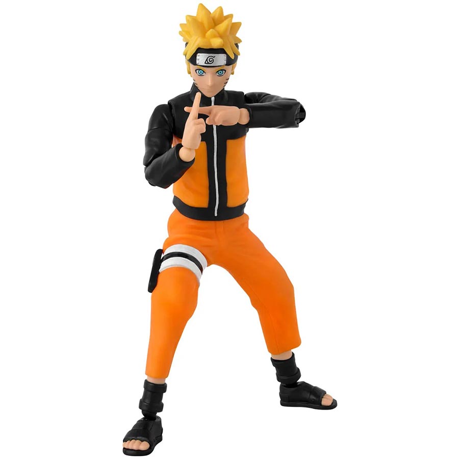 Anime Heroes Naruto 6.5-Inch Action Figure - Naruto Uzumaki Renewal Version