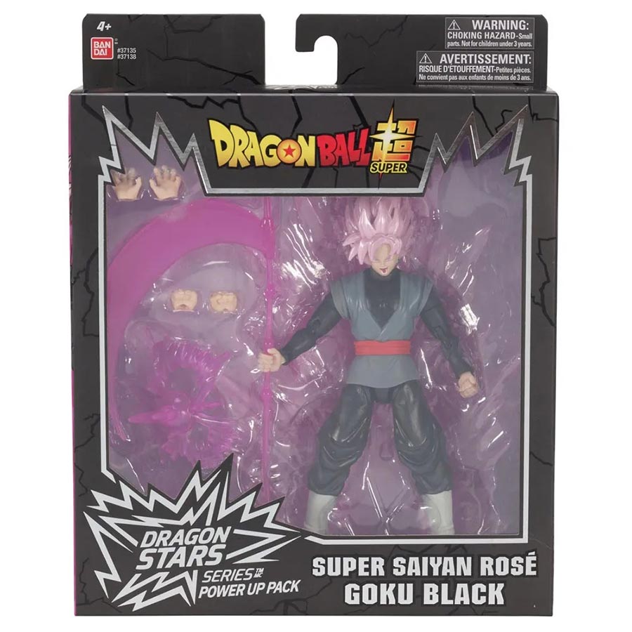 Dragon Ball Super Dragon Stars Power Up Pack 6.5-Inch Action Figure - Goku Black Rose