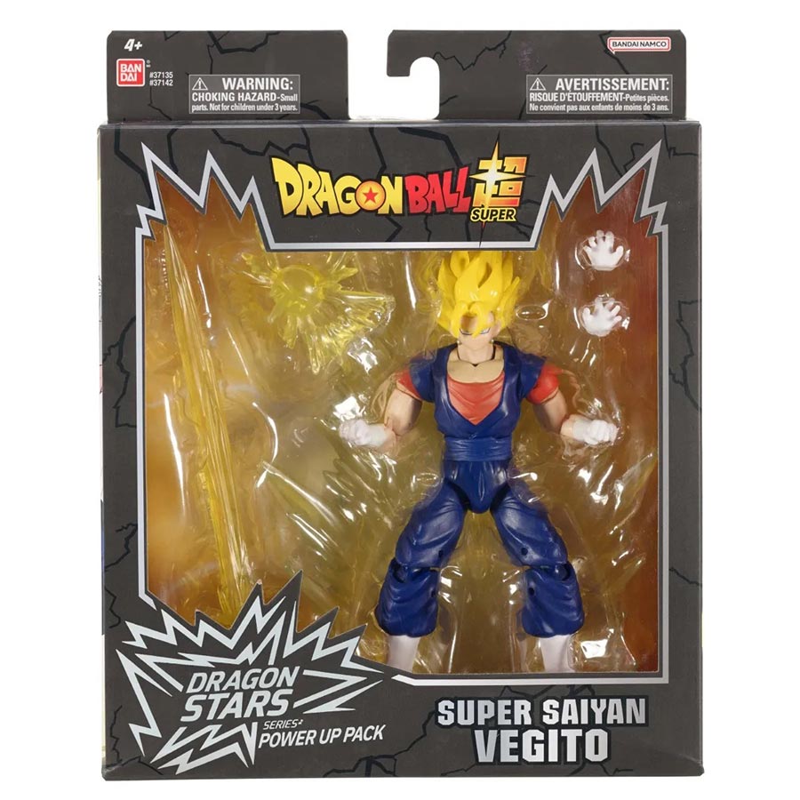 Dragon Ball Super Dragon Stars Power Up Pack 6.5-Inch Action Figure - Super Saiyan Vegito