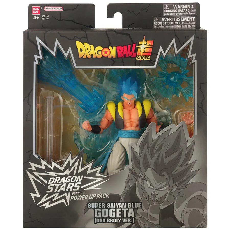 Dragon Ball Super Dragon Stars Power Up Pack 6.5-Inch Action Figure - Super Saiyan Blue Gogeta