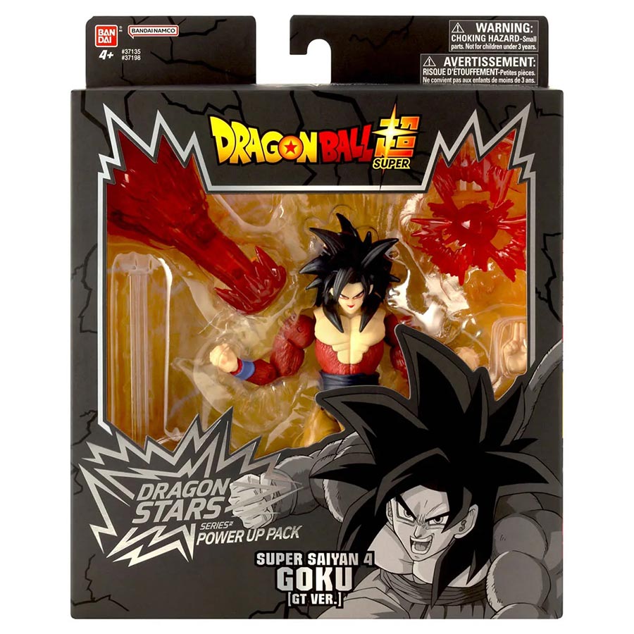Dragon Ball Super Dragon Stars Power Up Pack 6.5-Inch Action Figure - Super Saiyan 4 Goku