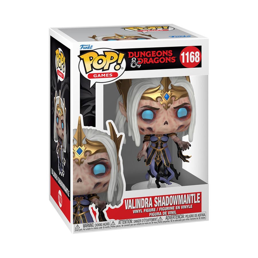 POP Games Dungeons & Dragons Valindra Shadowmantle Vinyl Figure
