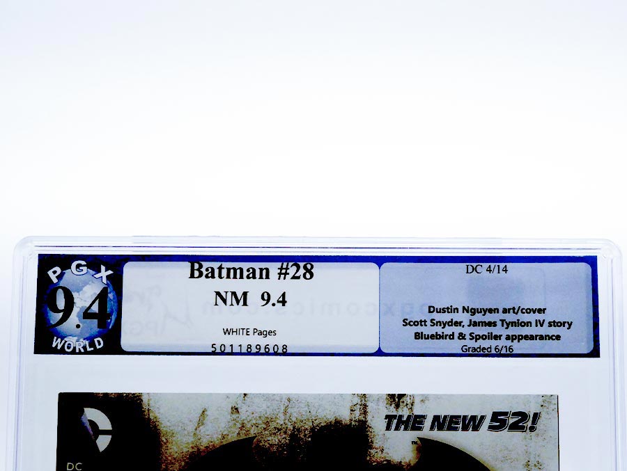 Batman Vol 2 #28 Cover E Regular Dustin Nguyen Cover PGX 9.4 (Batman Zero Year Tie-In)