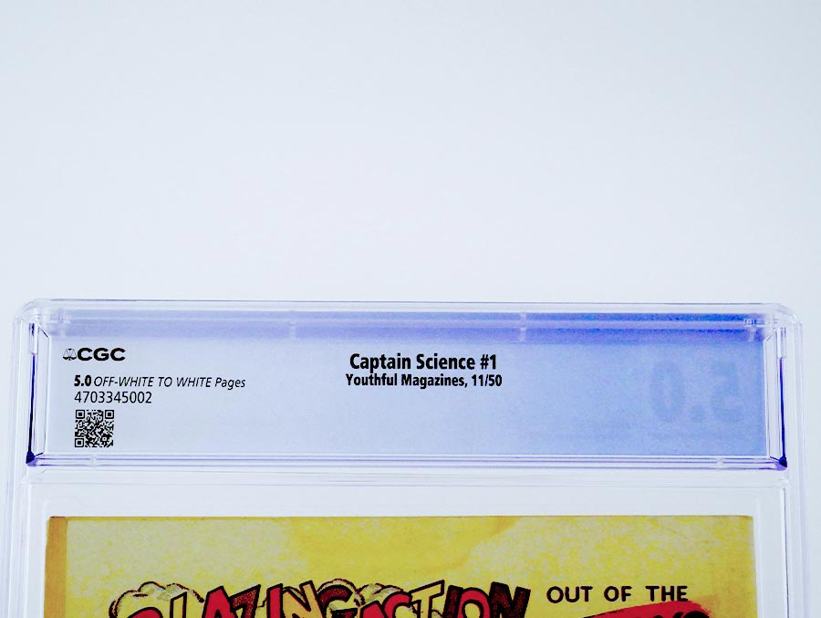 Captain Science #1 Cover B CGC 5.0