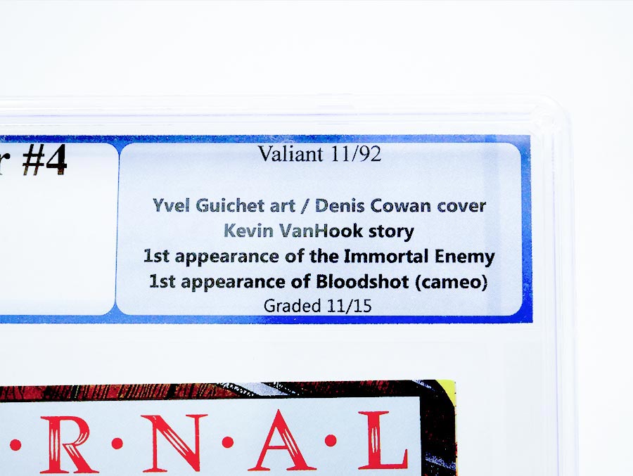 Eternal Warrior #4 Cover B PGX 9.4