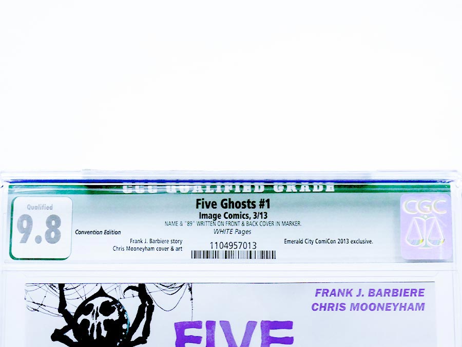 Five Ghosts #1 Haunting Of Fabian Gray Part 1 Cover C 1st Ptg Variant Chris Mooneyham Cover CGC Qualified 9.8