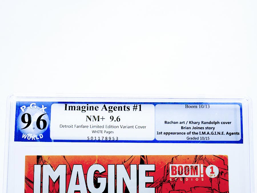 Imagine Agents #1 Cover D Variant Detroit Fanfare Edition PGX 9.6