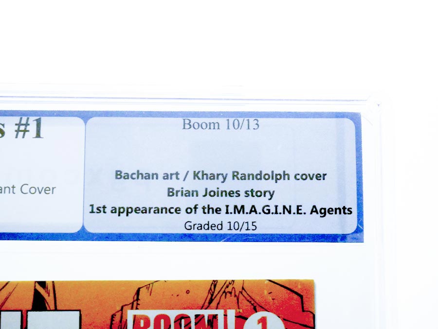 Imagine Agents #1 Cover D Variant Detroit Fanfare Edition PGX 9.6