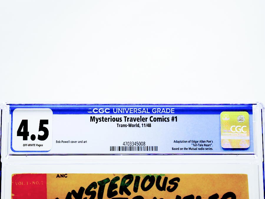 Mysterious Traveler Comics #1 Cover B CGC 4.5