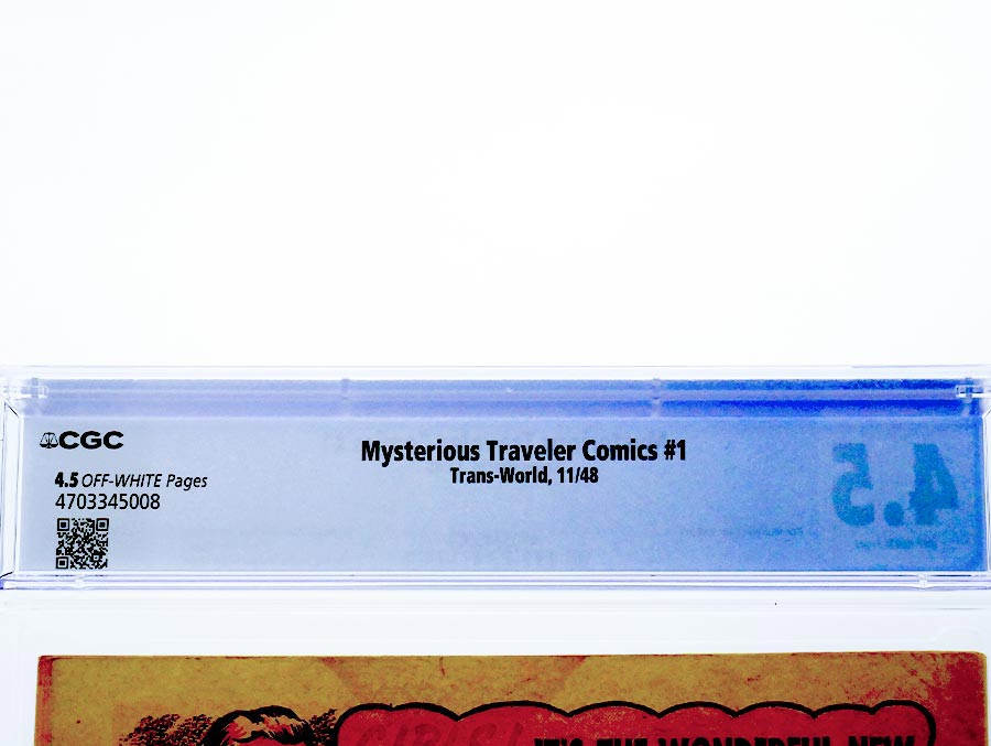 Mysterious Traveler Comics #1 Cover B CGC 4.5