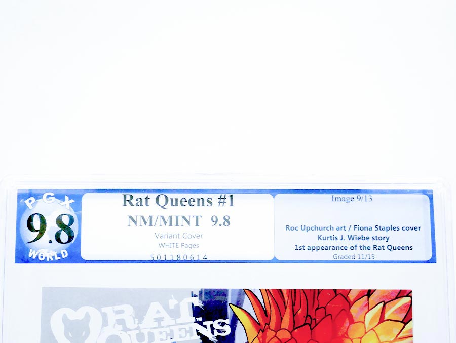 Rat Queens #1 Cover D Incentive Fiona Staples Variant Cover PGX 9.8
