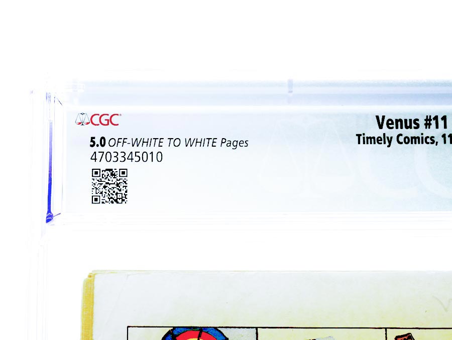 Venus #11 Cover B CGC Qualified 5.0
