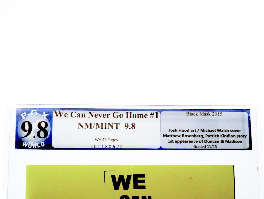 We Can Never Go Home #1 Cover G 1st Ptg Michael Walsh PGX 9.8