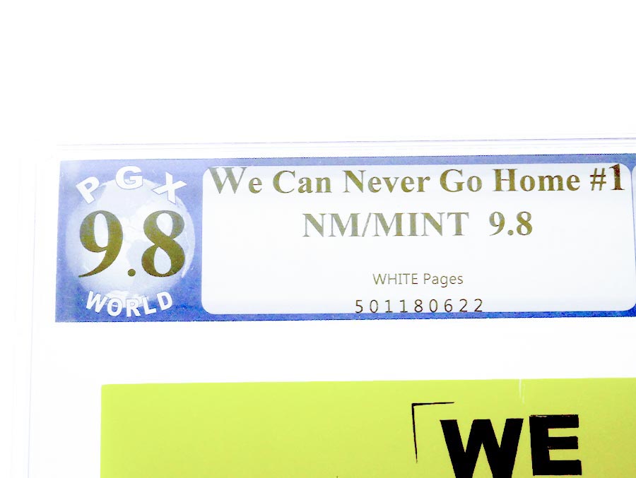 We Can Never Go Home #1 Cover G 1st Ptg Michael Walsh PGX 9.8