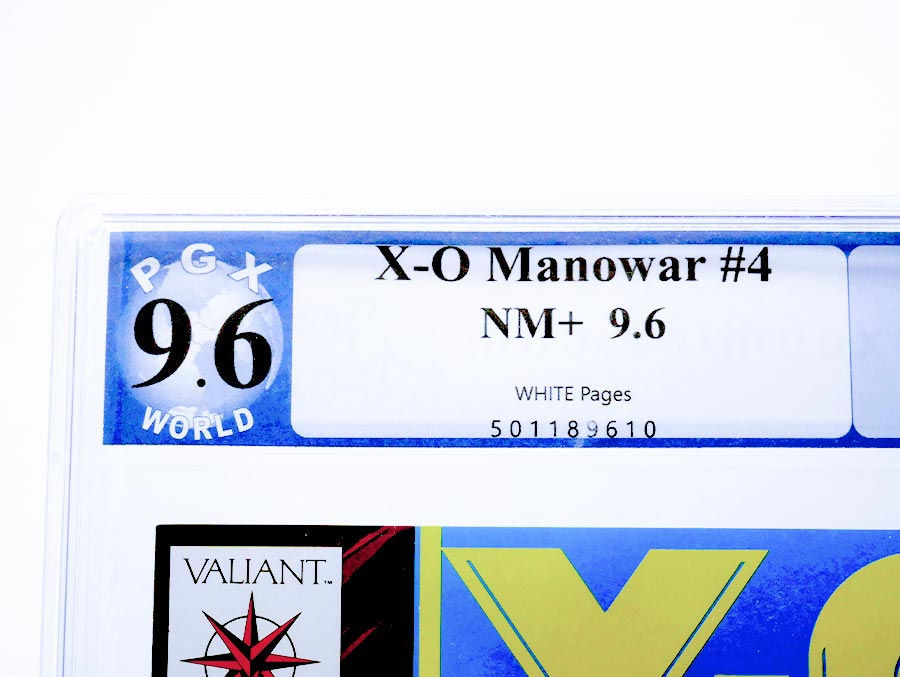 X-O Manowar #4 Cover B PGX 9.6