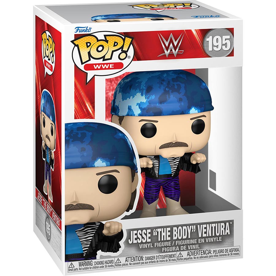 POP WWE Jesse The Body Ventura Vinyl Figure