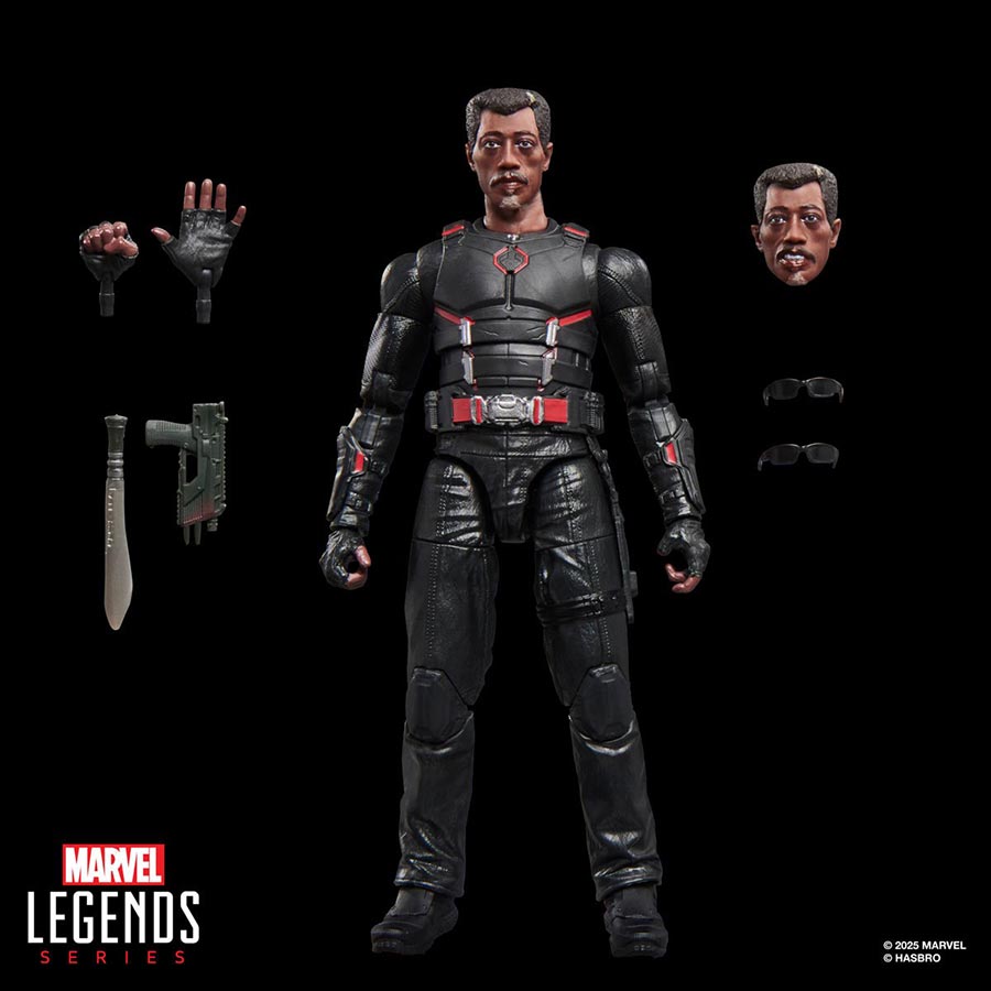 Marvel Legends Deadpool & Wolverine Blade 6-Inch Action Figure