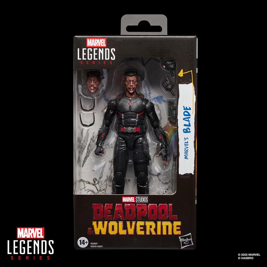 Marvel Legends Deadpool & Wolverine Blade 6-Inch Action Figure