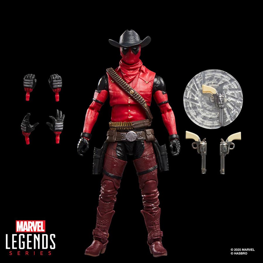 Marvel Legends Deadpool & Wolverine Cowboypool 6-Inch Action Figure